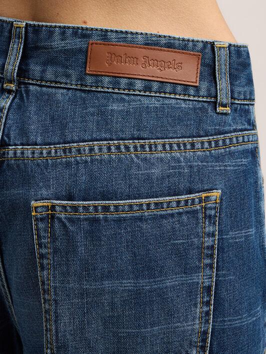 Palms Loose Denim Pants Product Image