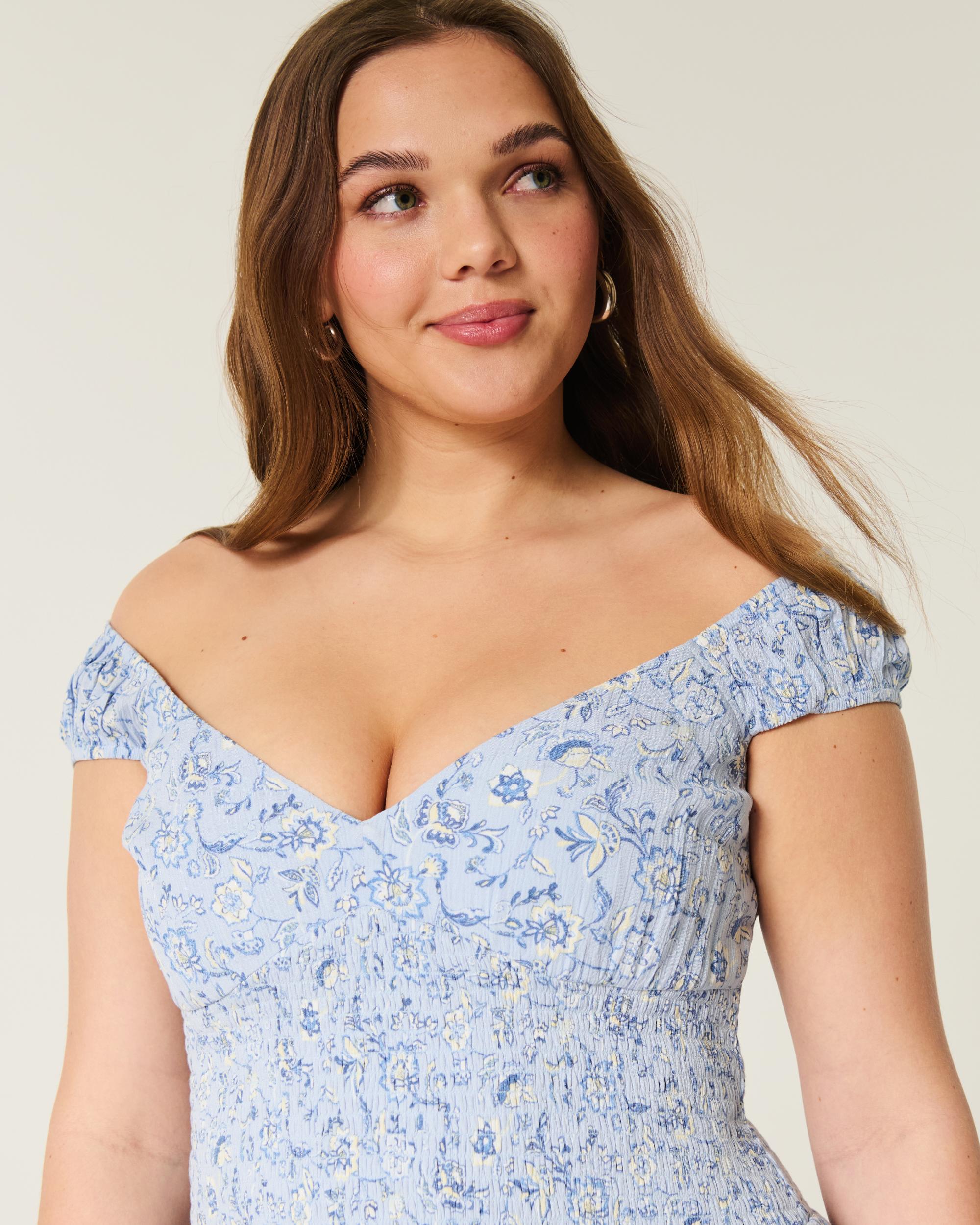 Off-the-Shoulder Asymmetrical Hem Mini Dress Product Image