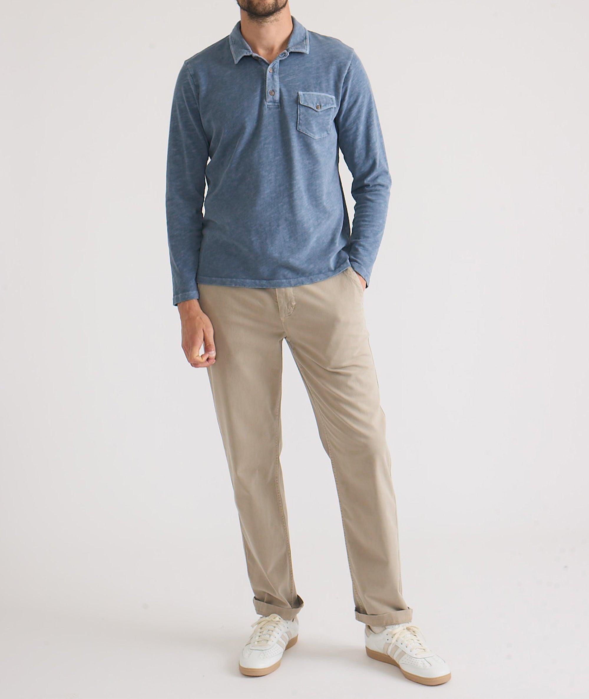 Stretch Selvage Embroidered Resort Shirt Product Image