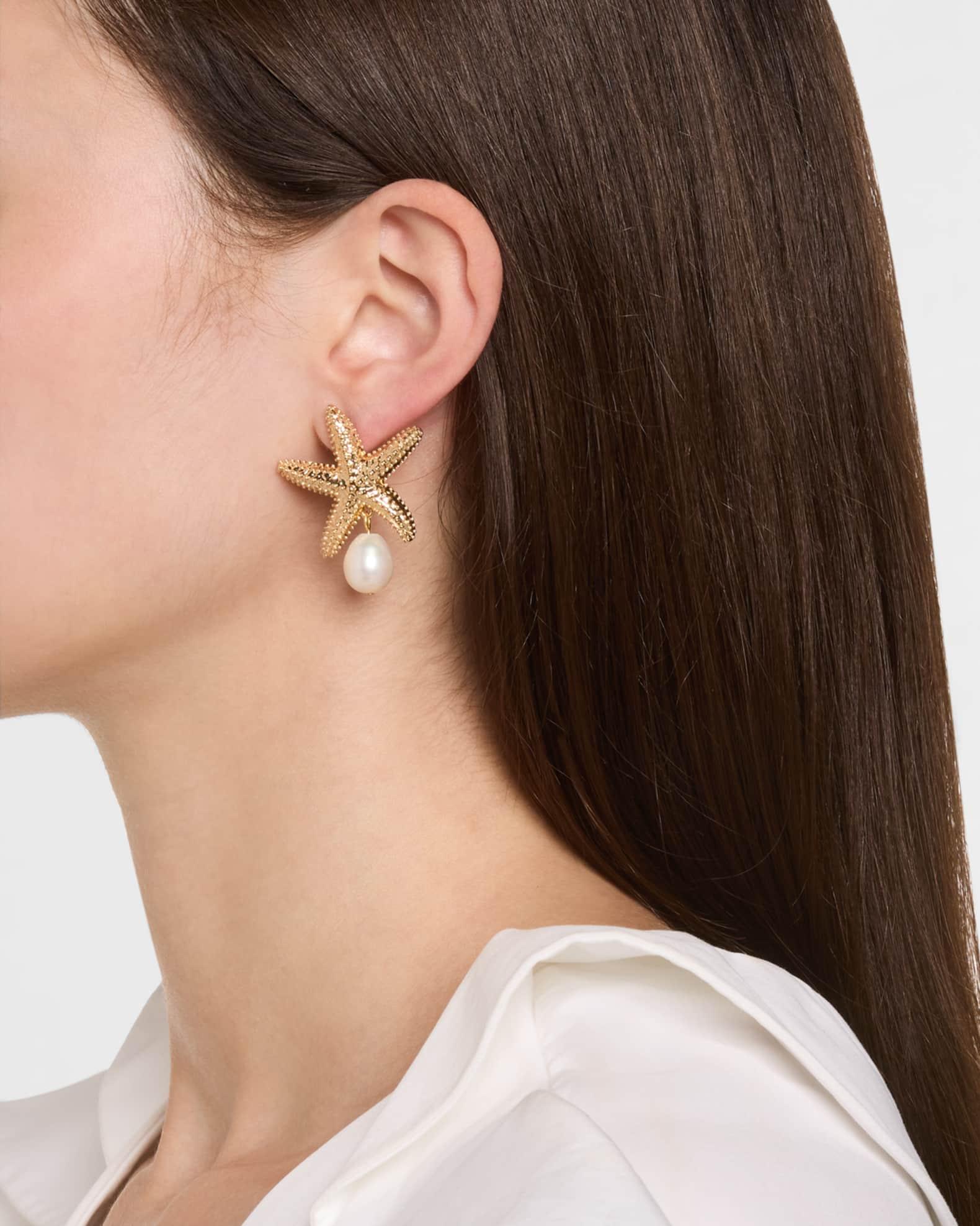 Sandy Earrings with Pearls Product Image