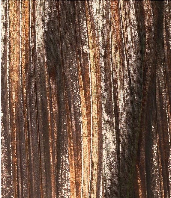 City Vibe Twist Front Bandeau Removable Strap Front Slit Dress Product Image