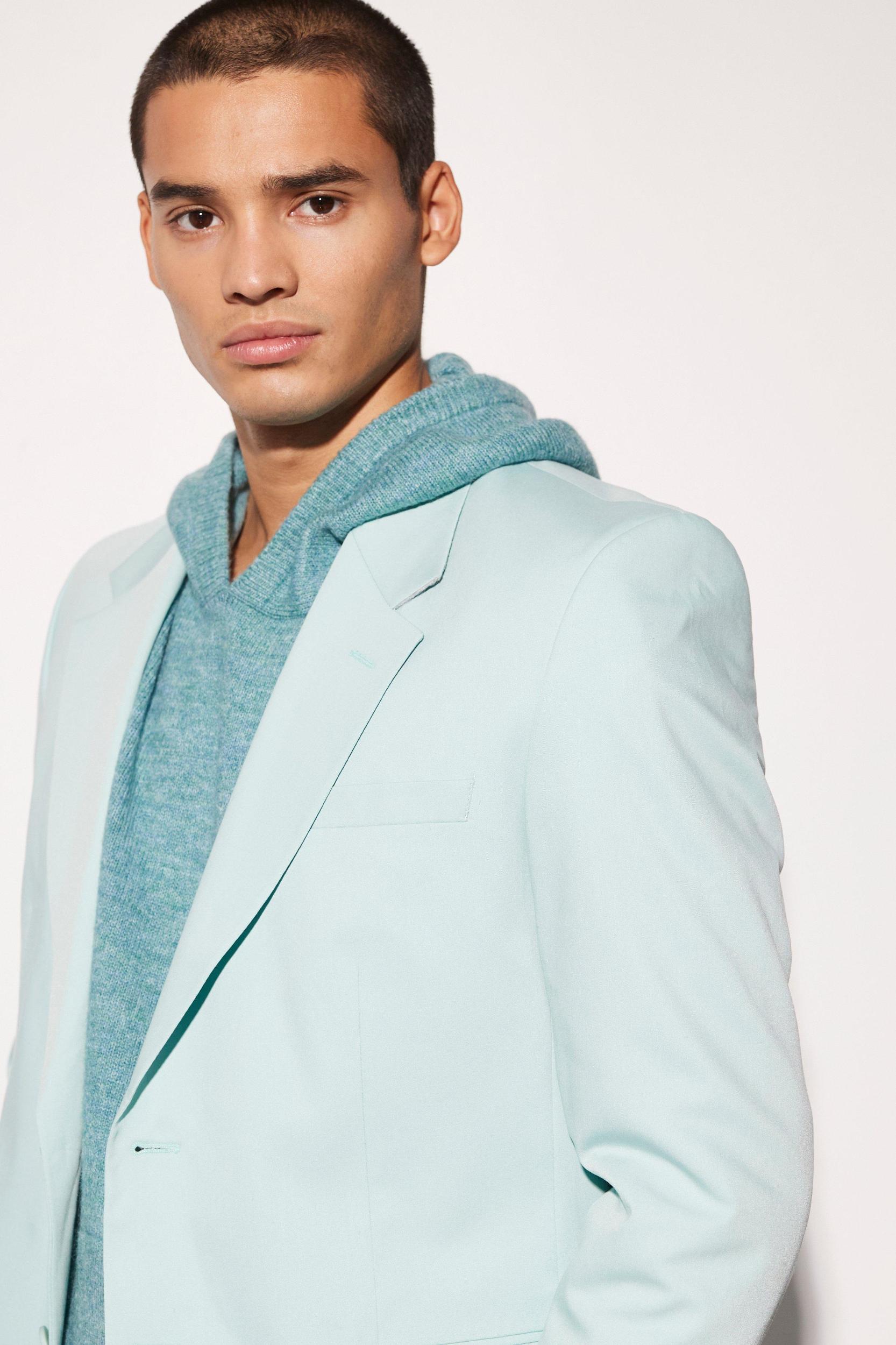 Oversized Boxy Fit Blazer | boohooMAN USA Product Image