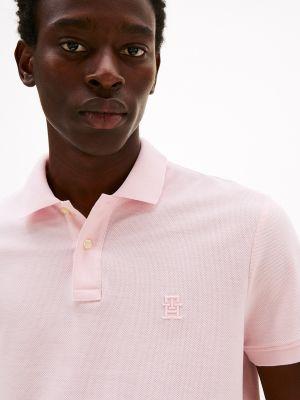 Regular Fit Embroidered Monogram Polo Product Image