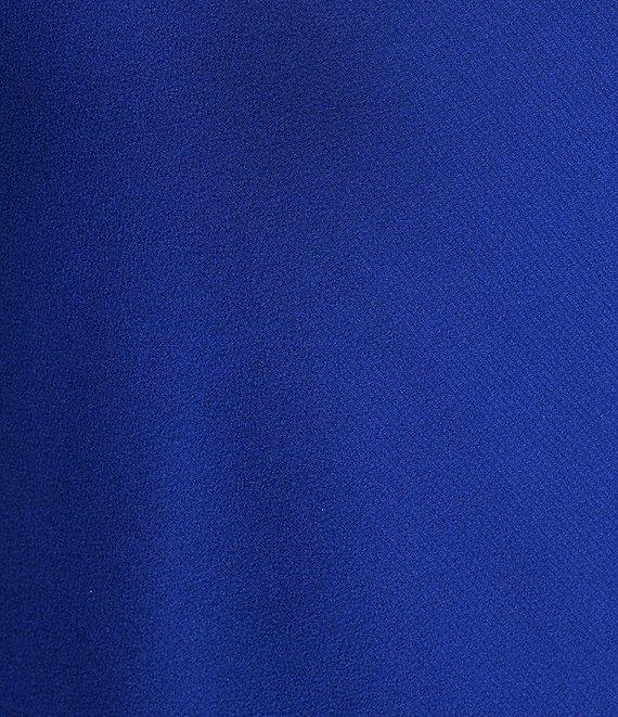 B. Darlin Halter Cowl Neck Tie Back Midi Dress Product Image