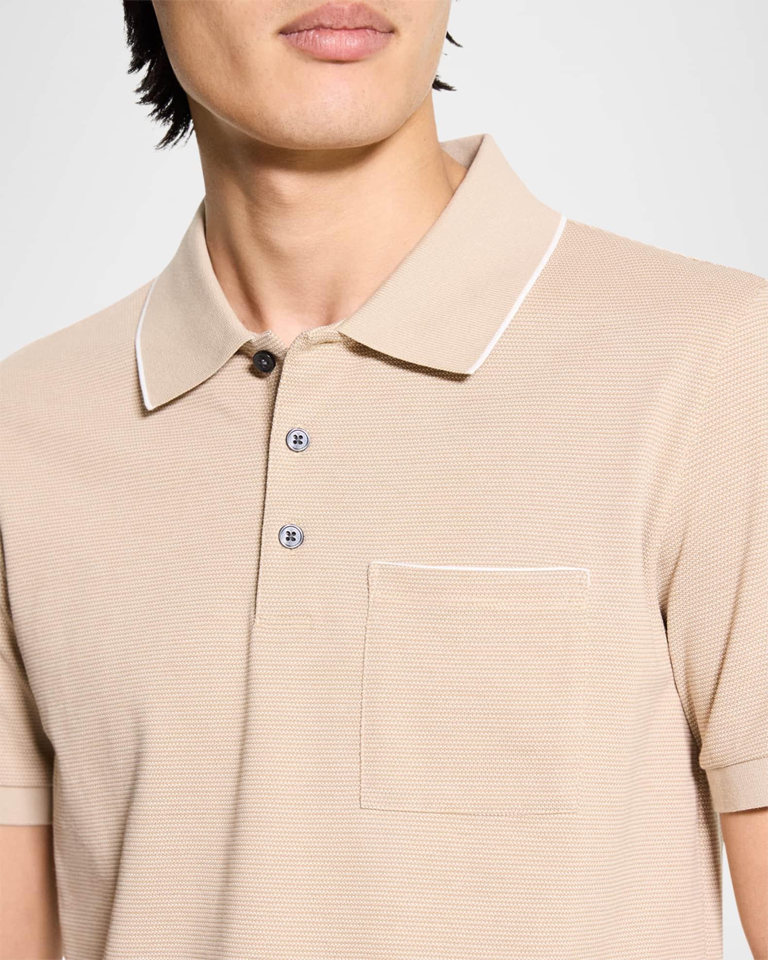 Mens Birdseye Pique Polo Shirt Product Image
