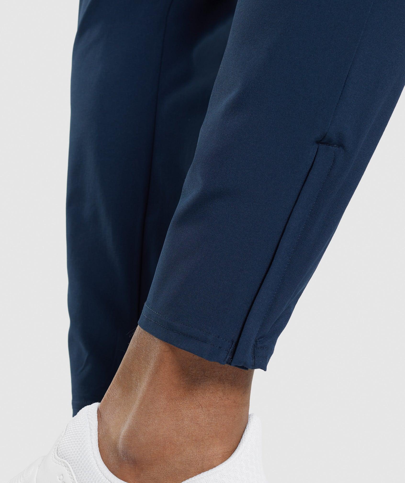 Gymshark Arrival Woven Joggers - Navy Male Product Image