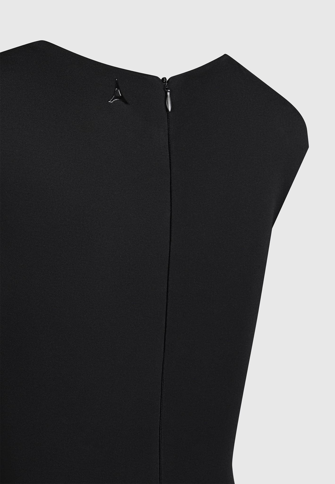 Romy - Wide Shoulder Jumpsuit - Black Female Product Image