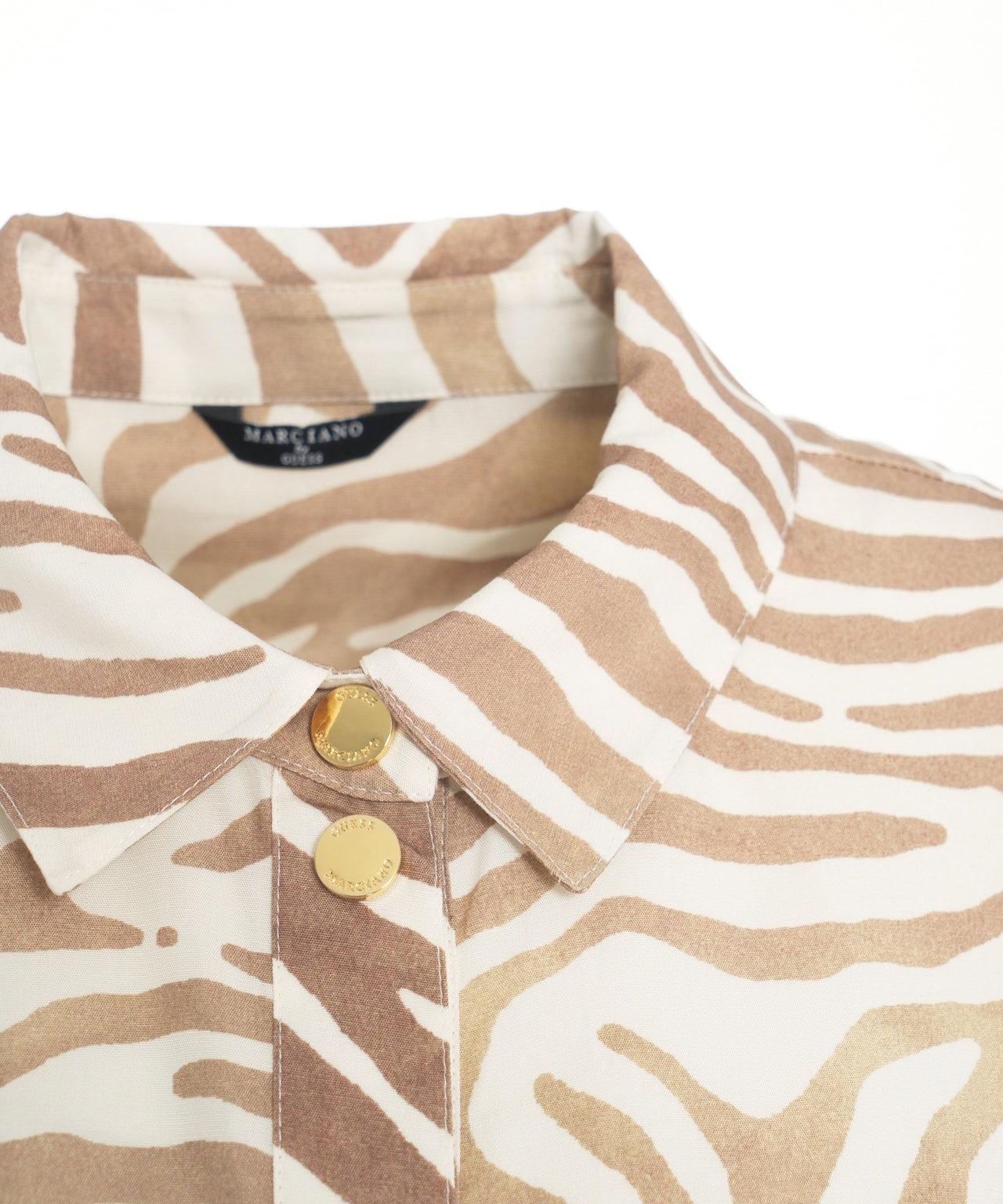 Blouse with animal print Product Image
