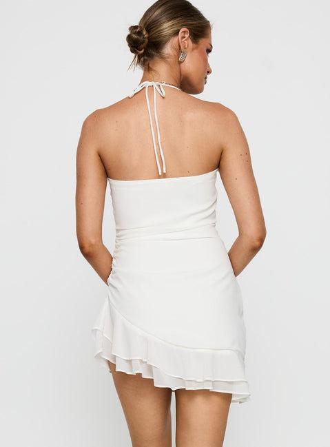 Yara Mini Dress White Product Image