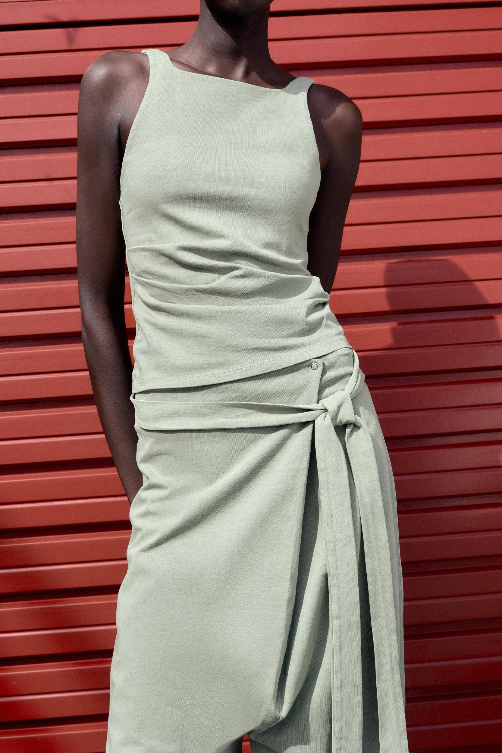 WASHED SARONG PANTS Product Image