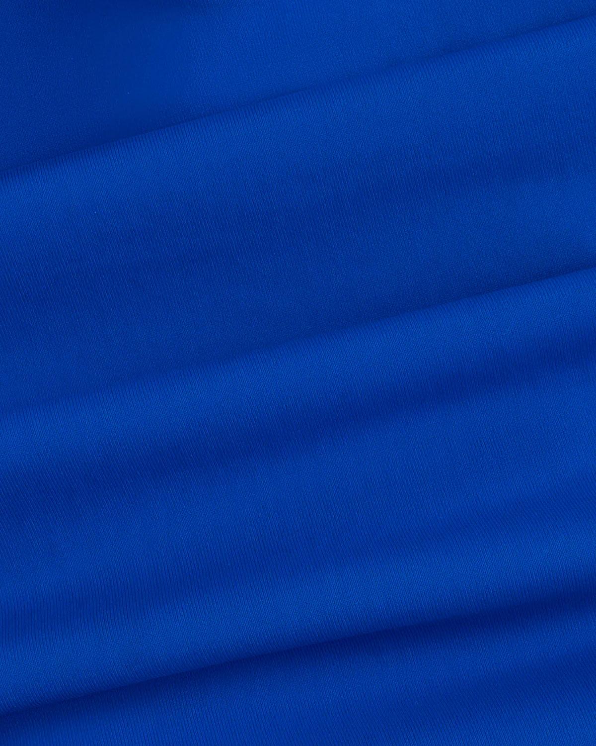 Blue V Neck O-Ring One-Piece Swimsuit Product Image