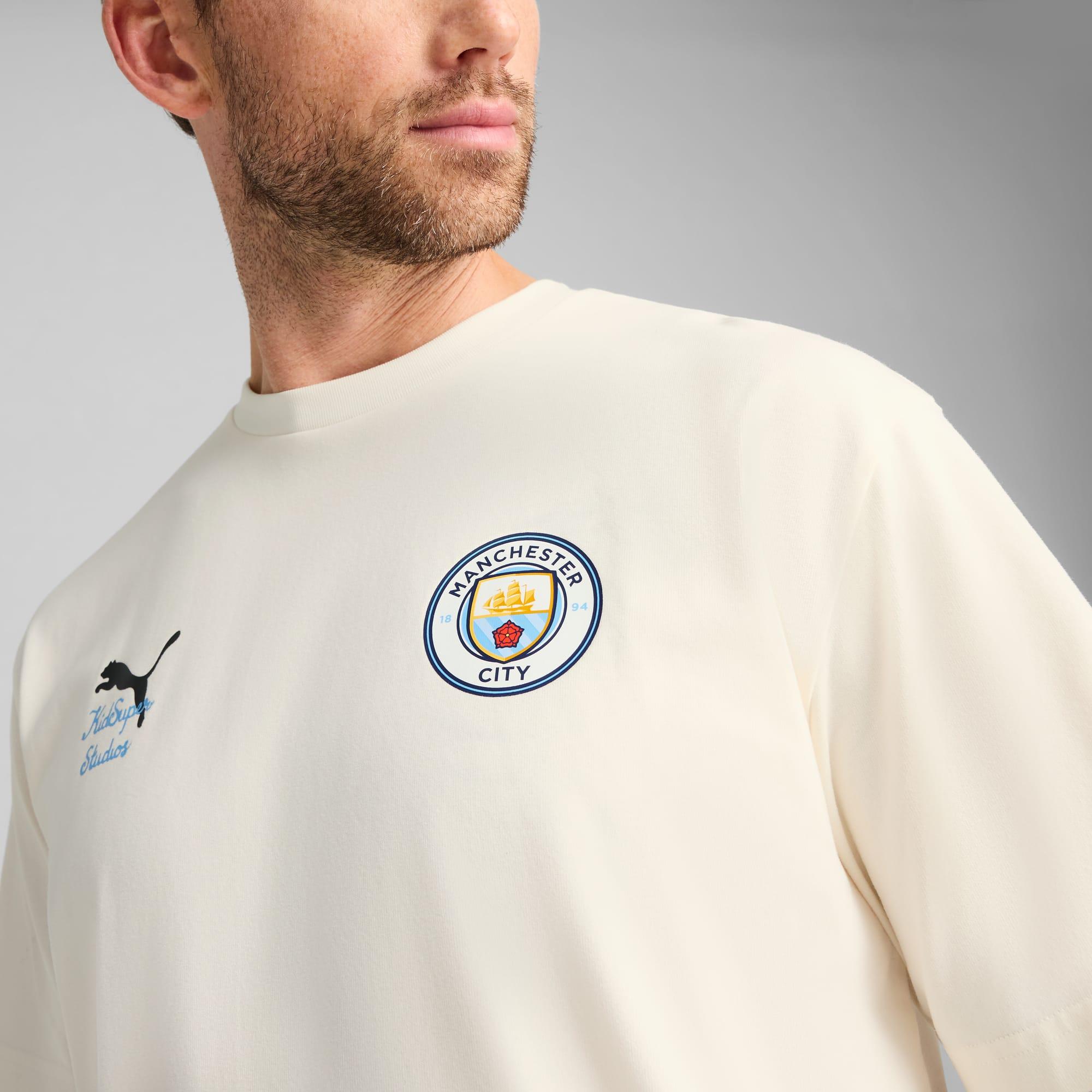 KIDSUPER x MANCHESTER CITY Graphic Tee Men Product Image