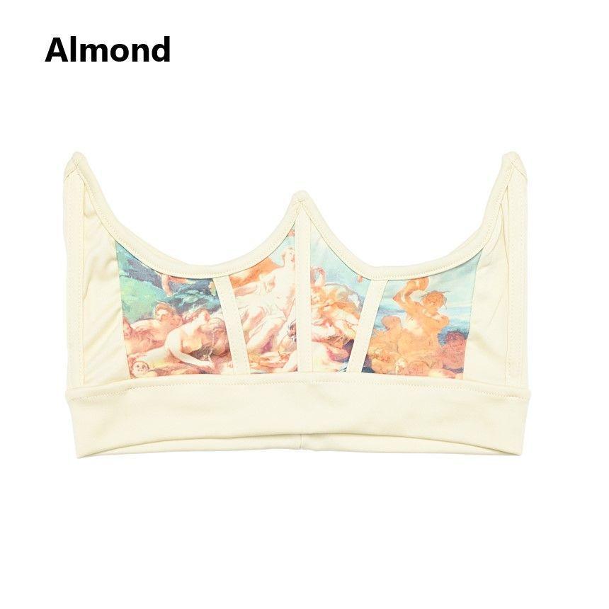 Print Mesh Corset Product Image