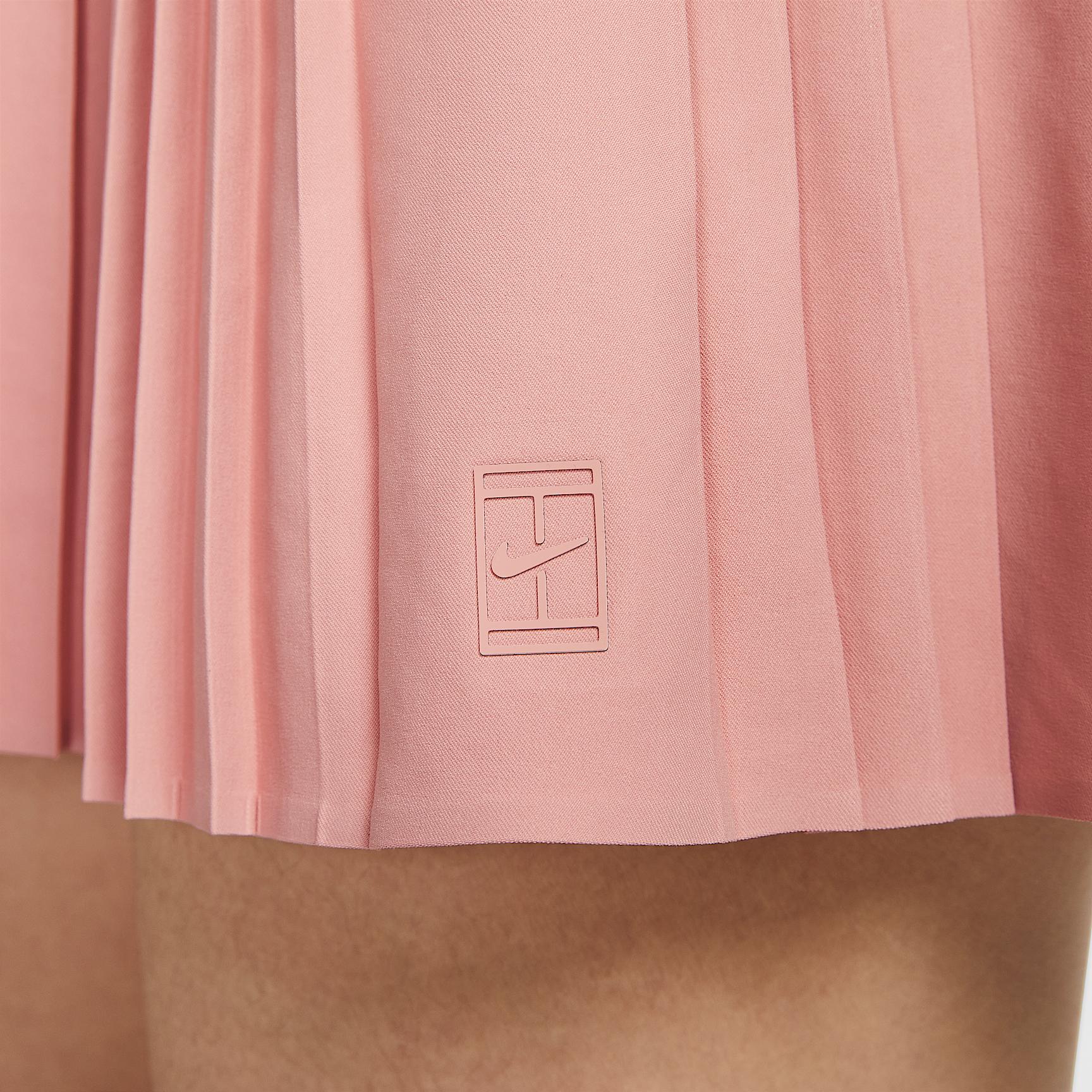 Nike Womens Court Advantage Dri-FIT Pleated Tennis Skirt | FZ6512-618 Product Image