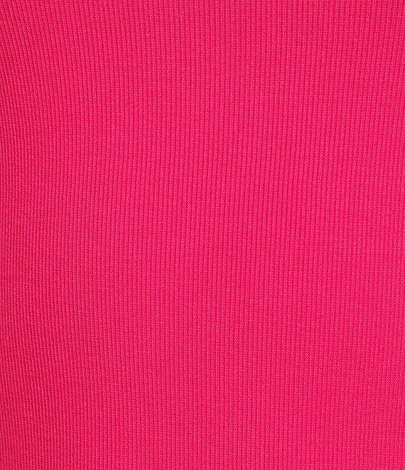 Evolutionary Boat Neck Ribbed Short Sleeve Top Product Image