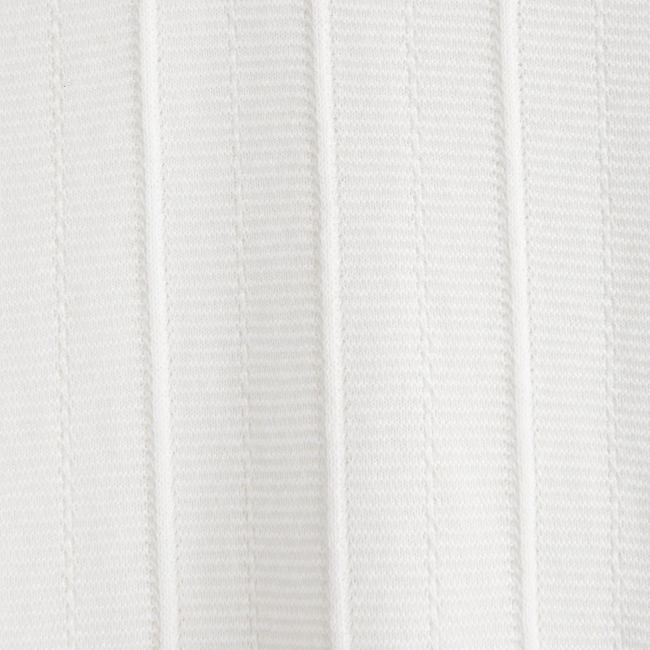 Textural Stripe Zip Sweater Polo Product Image