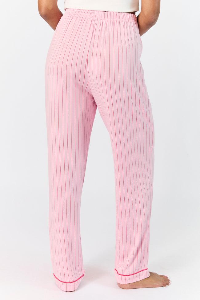 Good To Get Away Pink and Red Stripe Pants DOORBUSTER Product Image