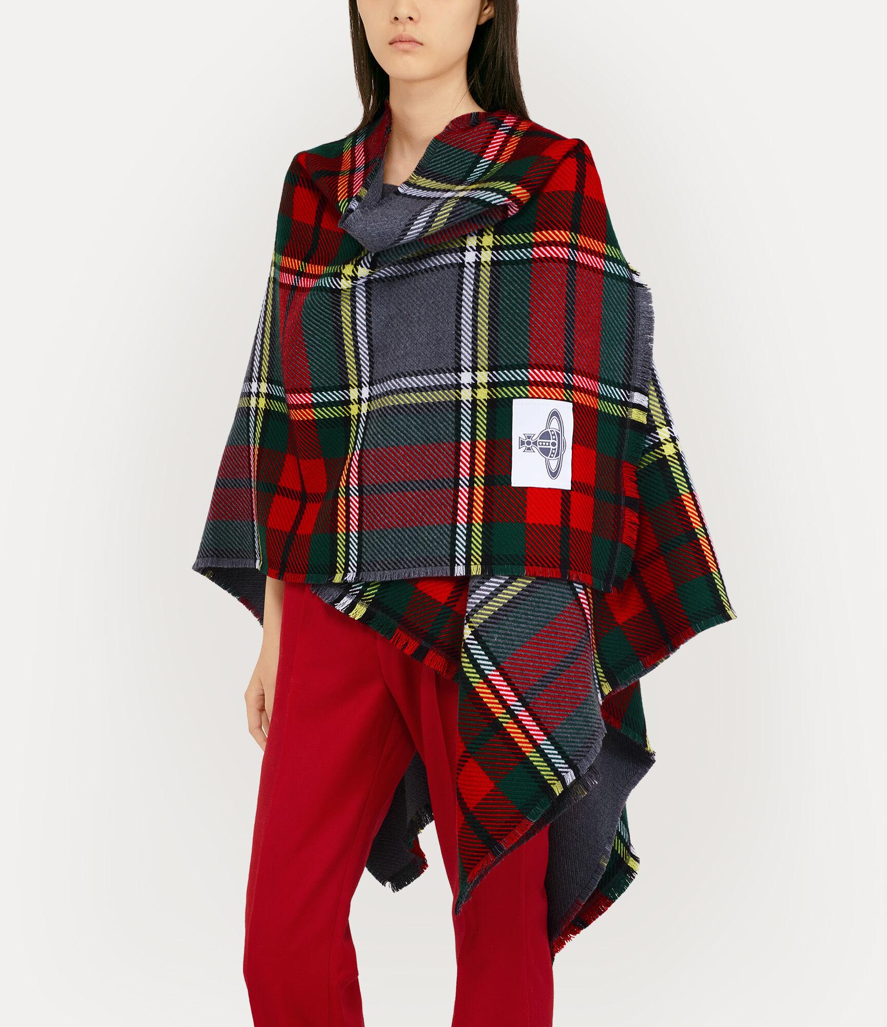 Tartan Poncho Product Image