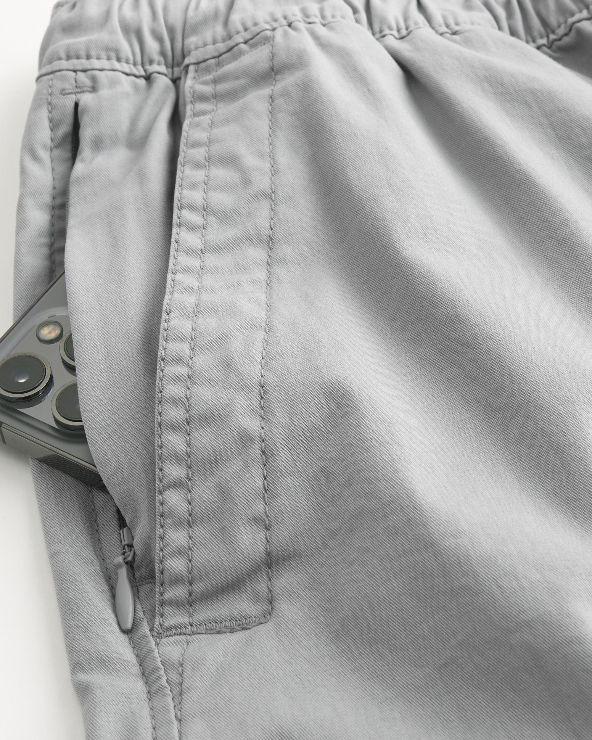 Baggy Pull-On Utility Pants Product Image