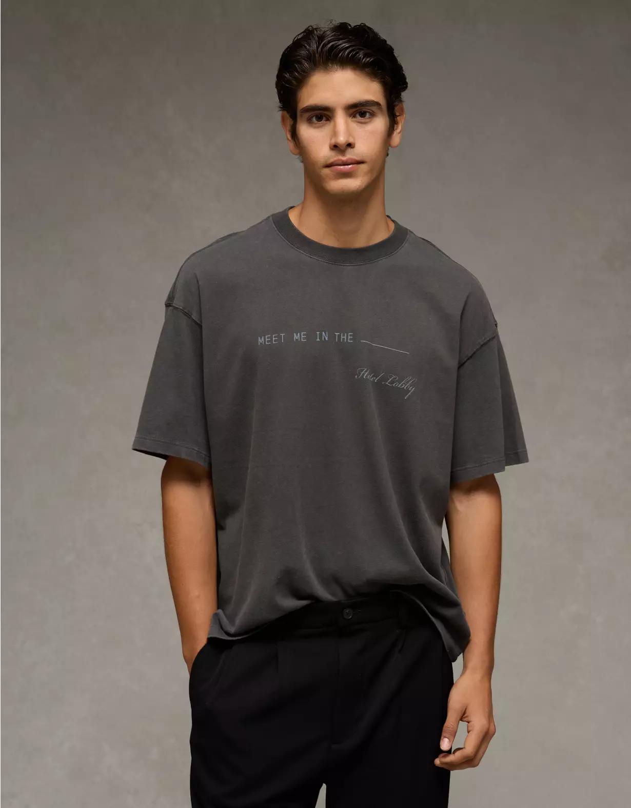 AE Boxy Destination Graphic T-Shirt Product Image