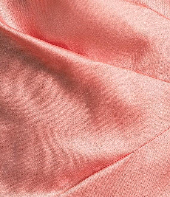 Alex Marie Tonya Long Sleeve Notch Collar V-Neck Midi Wrap Dress Product Image