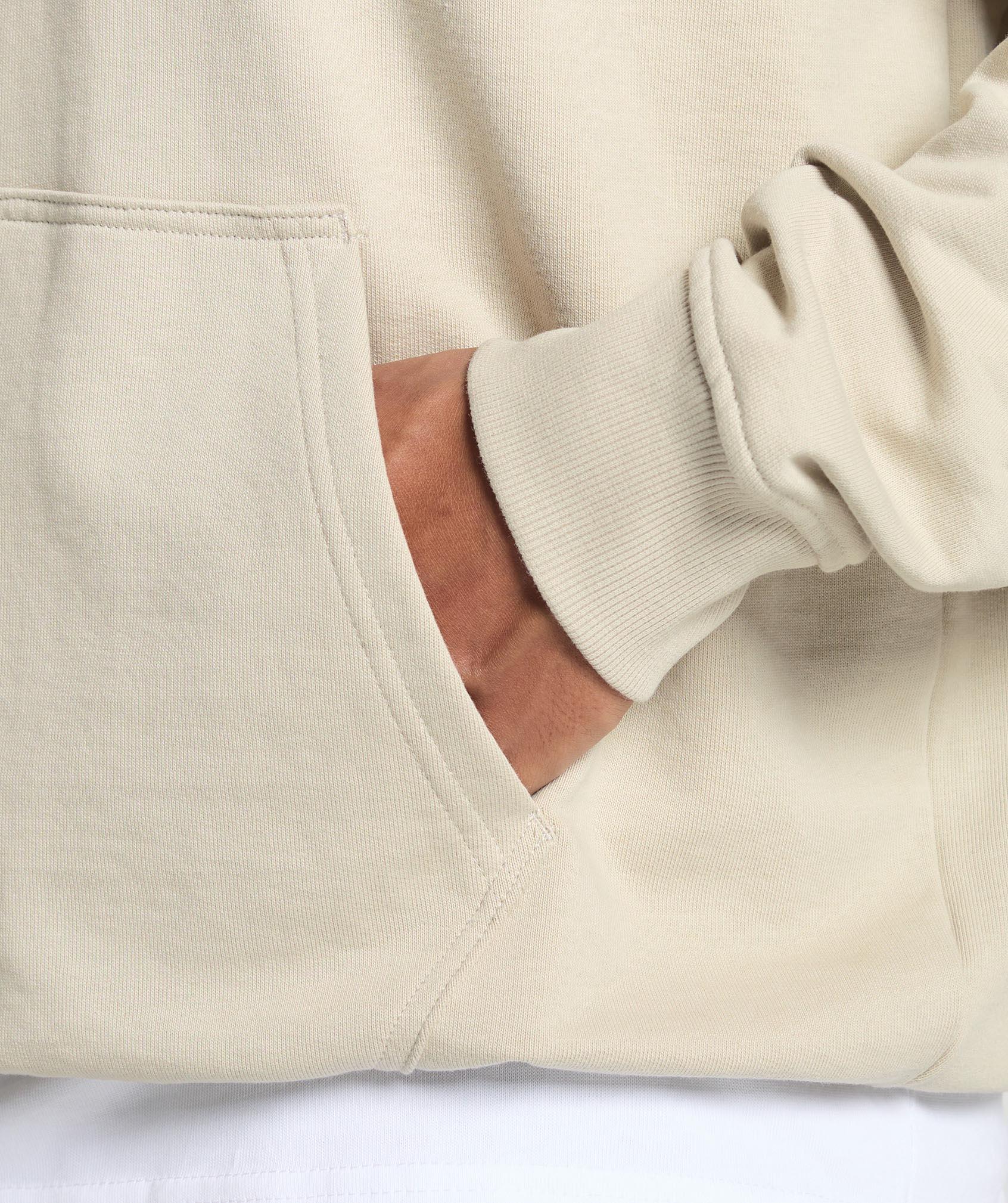 Gymshark Lifting Essentials Hoodie - Pebble Grey Male Product Image