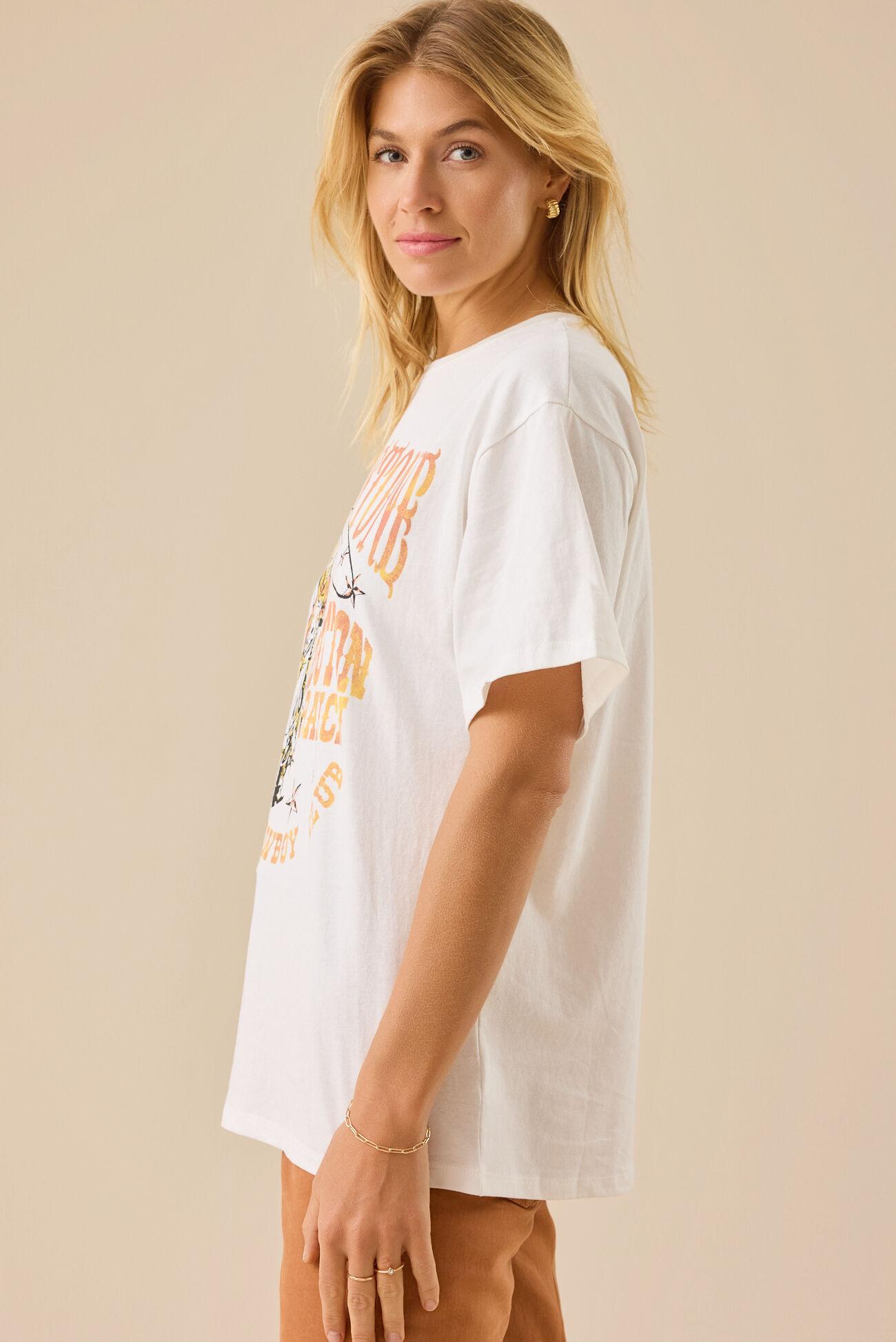 Yellowstone Cowboy Club Oversized Tee Product Image