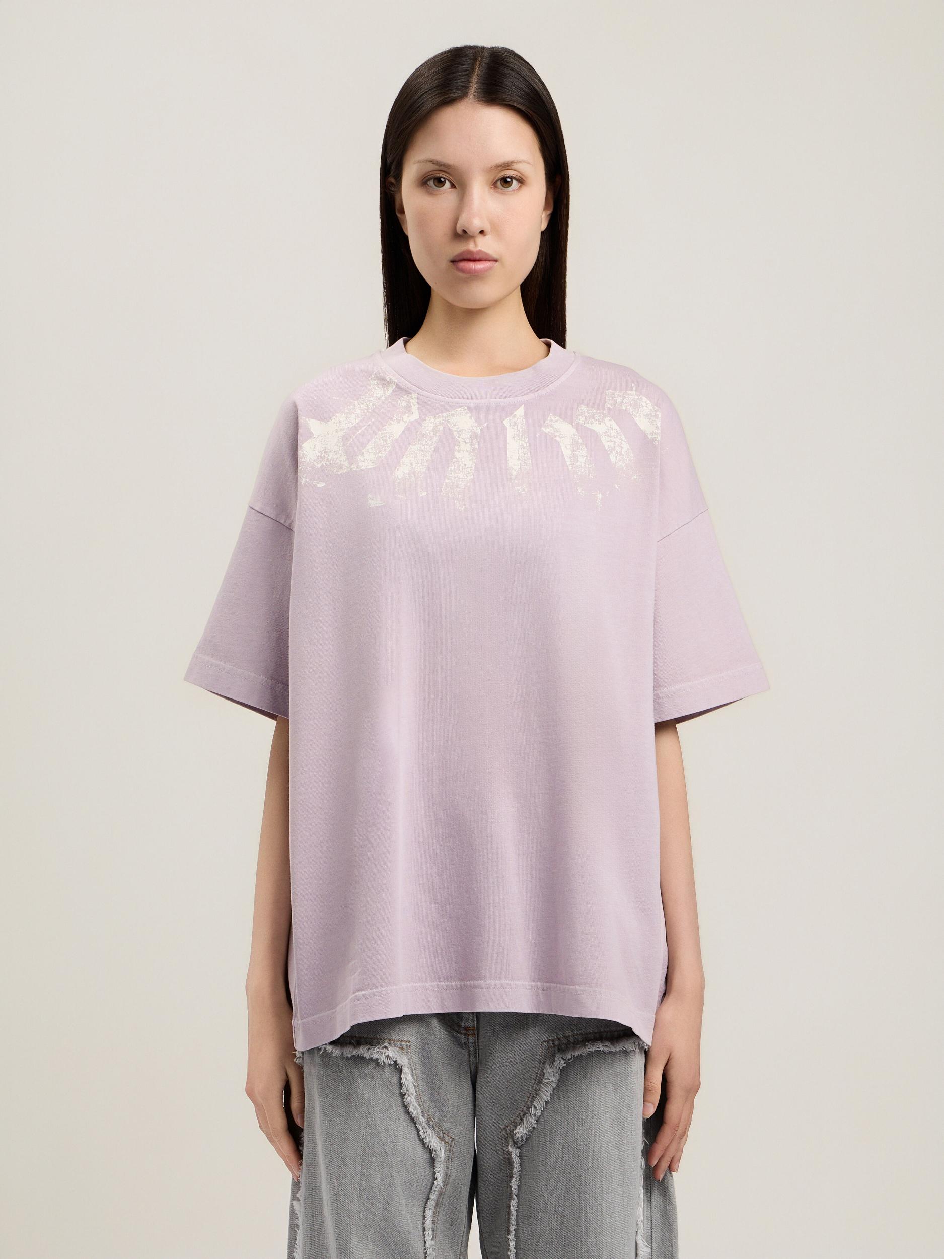 Big Neck Logo Loose T-Shirt Product Image