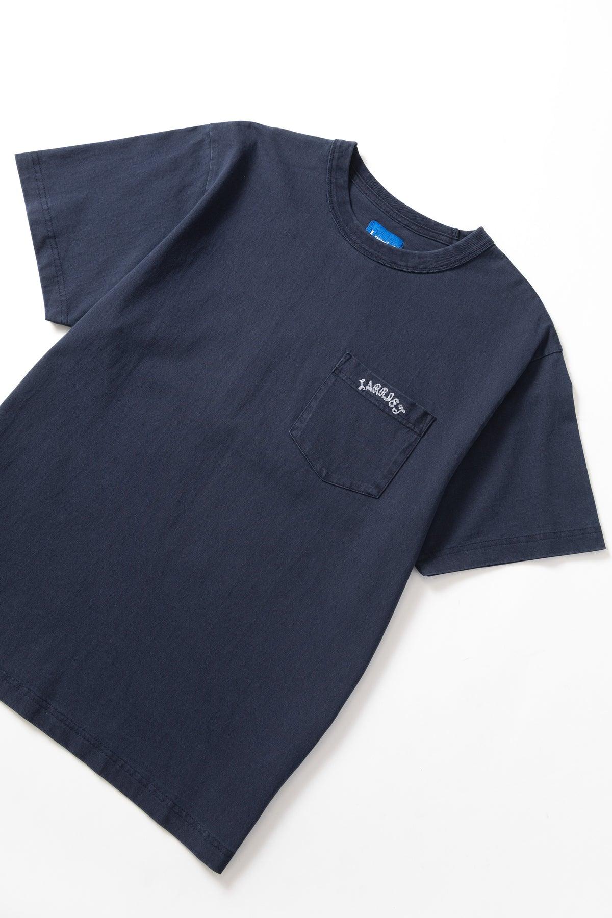 Larriet - Lasso Pocket Tee - Used Navy Product Image