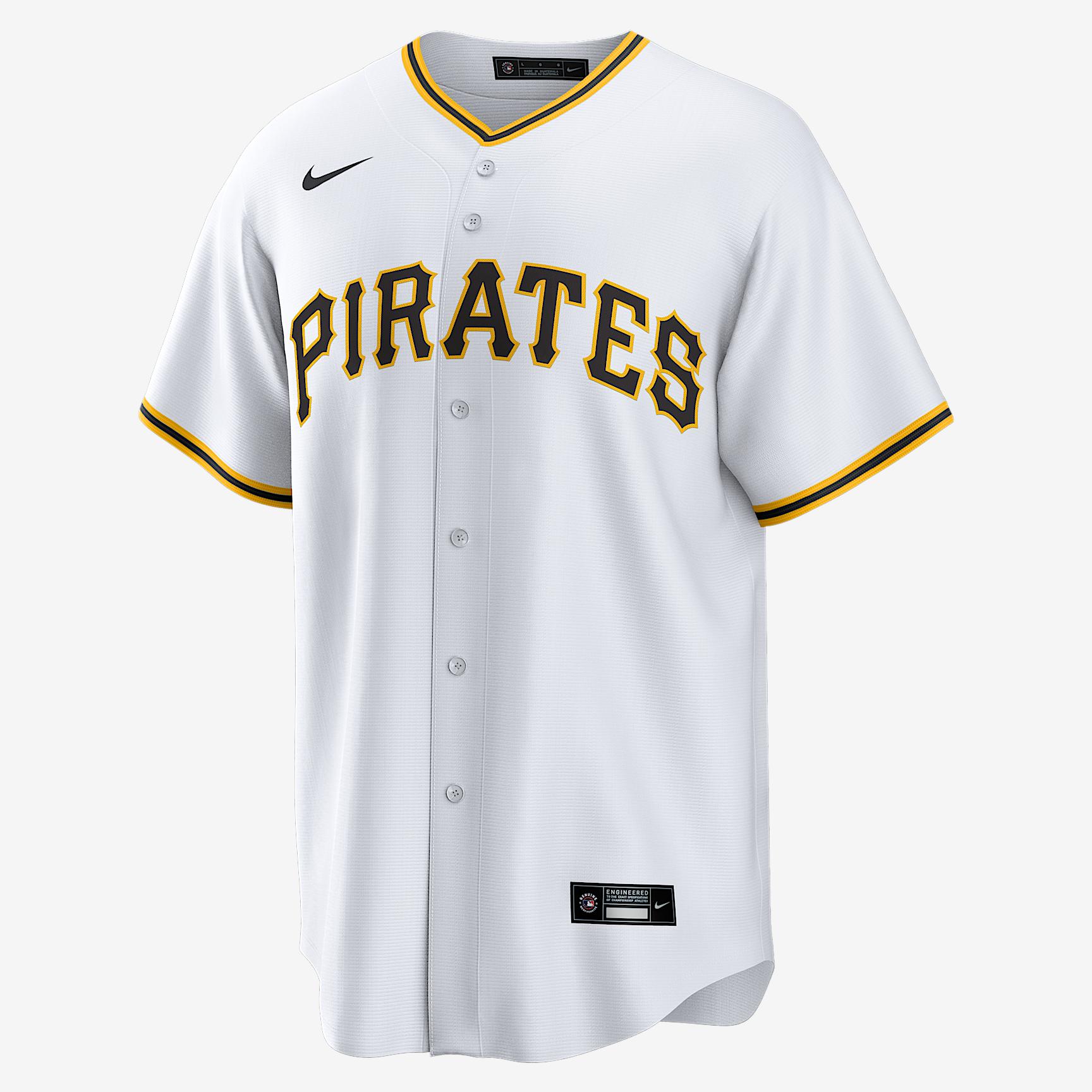 Bryan Reynolds Pittsburgh Pirates Nike Mens MLB Replica Jersey | T770PTW1PT7-R10 Product Image