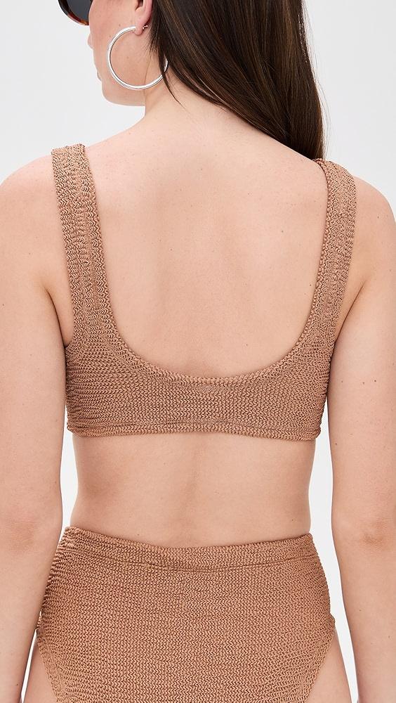 Hunza G Xandra Bikini Top | Shopbop Product Image