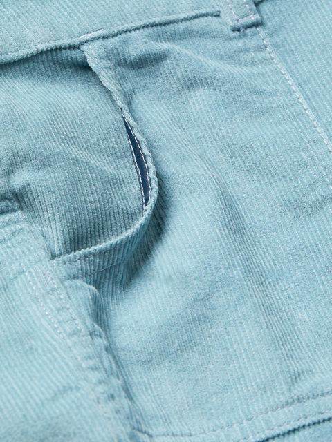 Women's Classic Corduroy Shorts - Light Blue Product Image