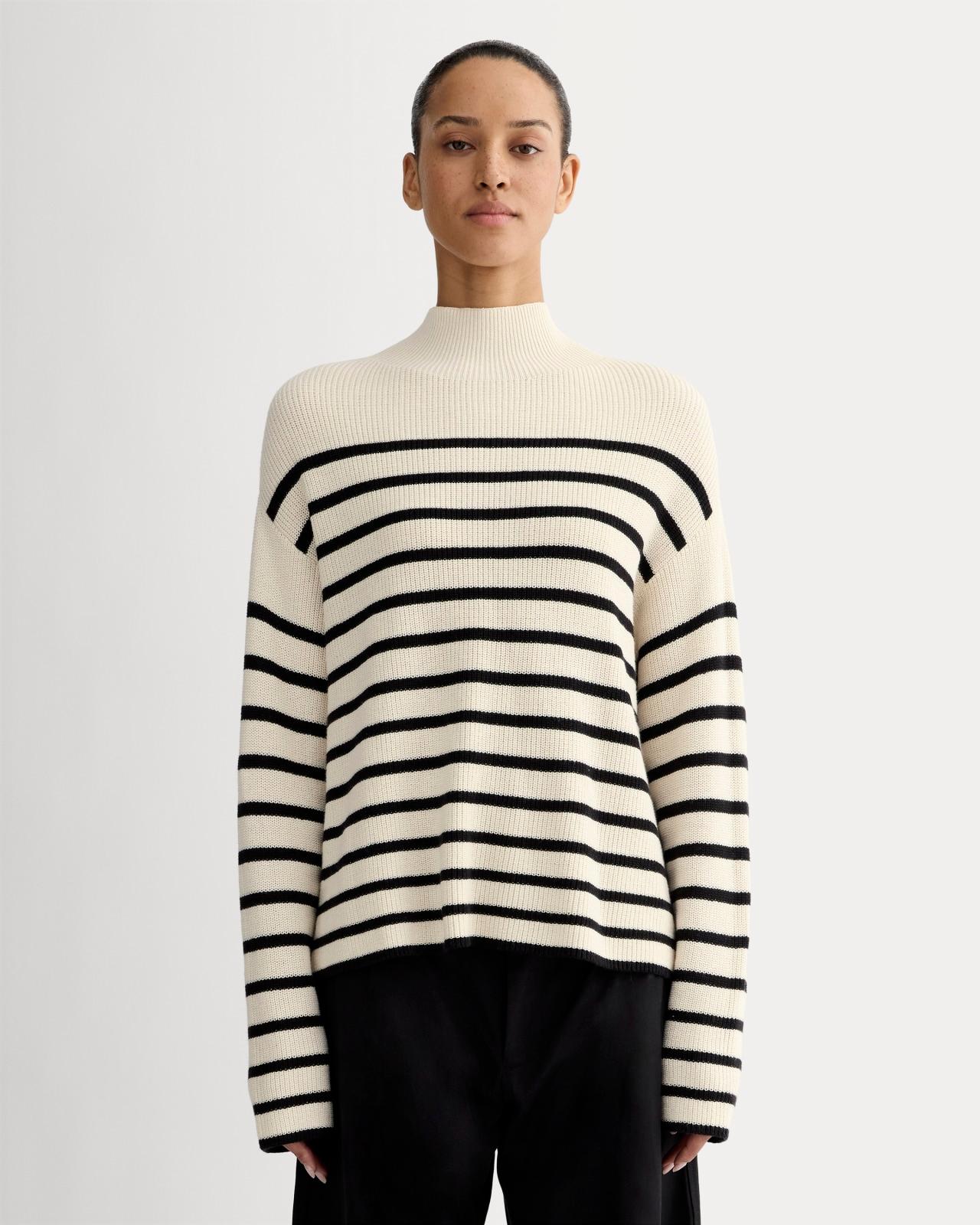 Womens Slouchy Funnel Neck in Everyday Cotton Sweater by Everlane Product Image