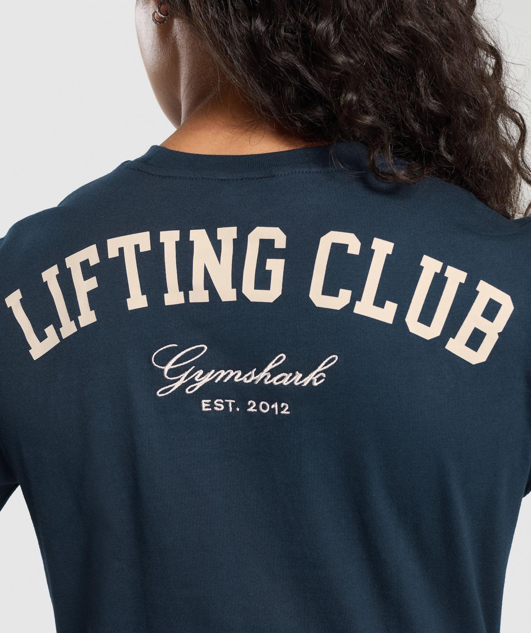 Lifting Club Oversized T-Shirt Product Image