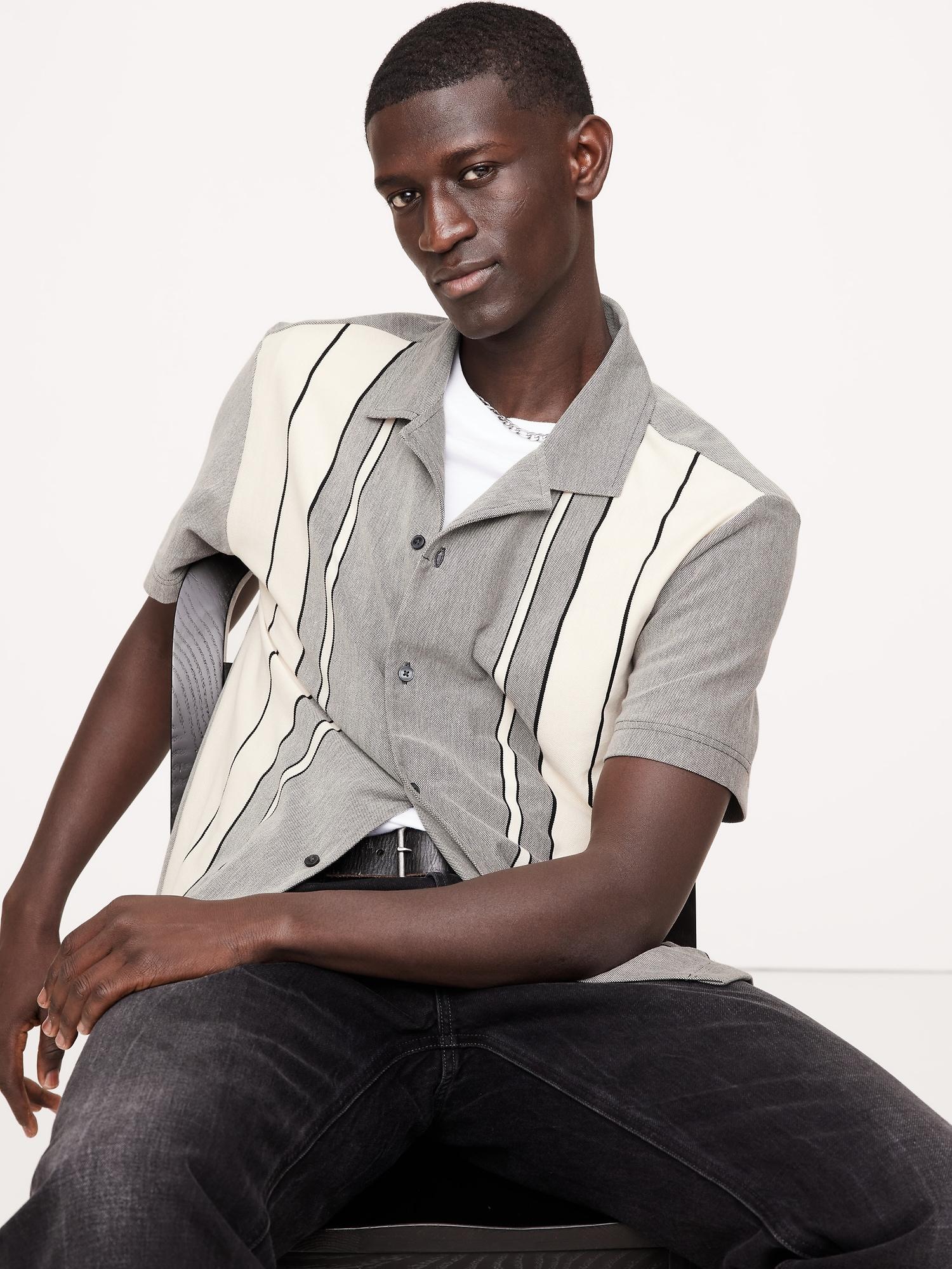 Luxury-Touch Pique Resort Shirt Product Image