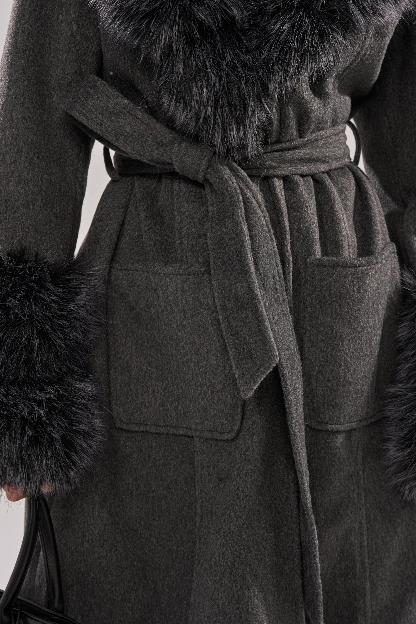 HARMONY FUR TRIM TRENCH Product Image