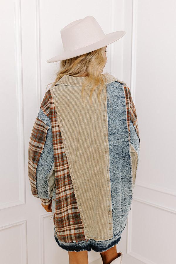 Sugar And Spice Plaid Jacket Product Image
