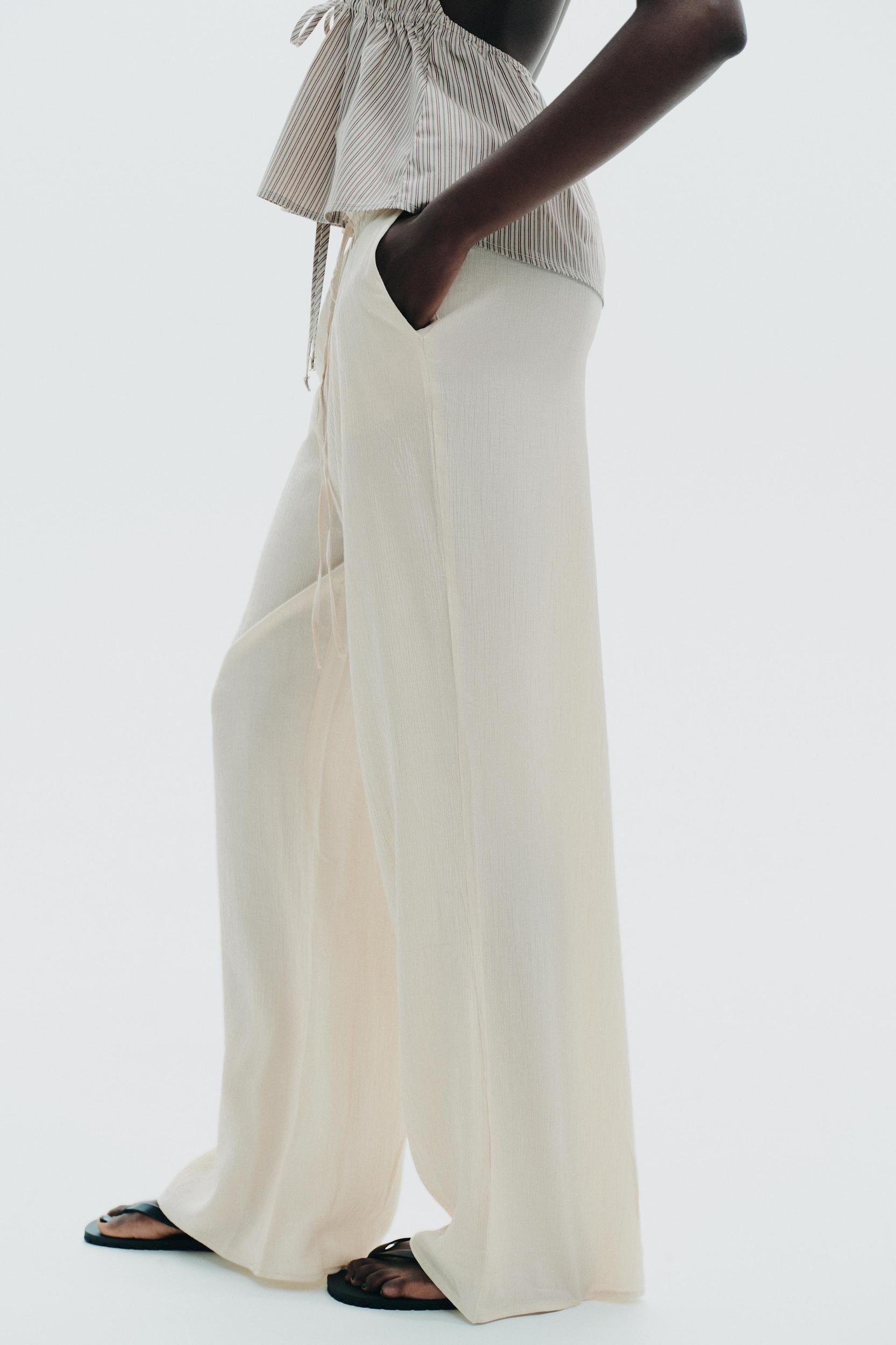 TEXTURED WEAVE PANTS Product Image