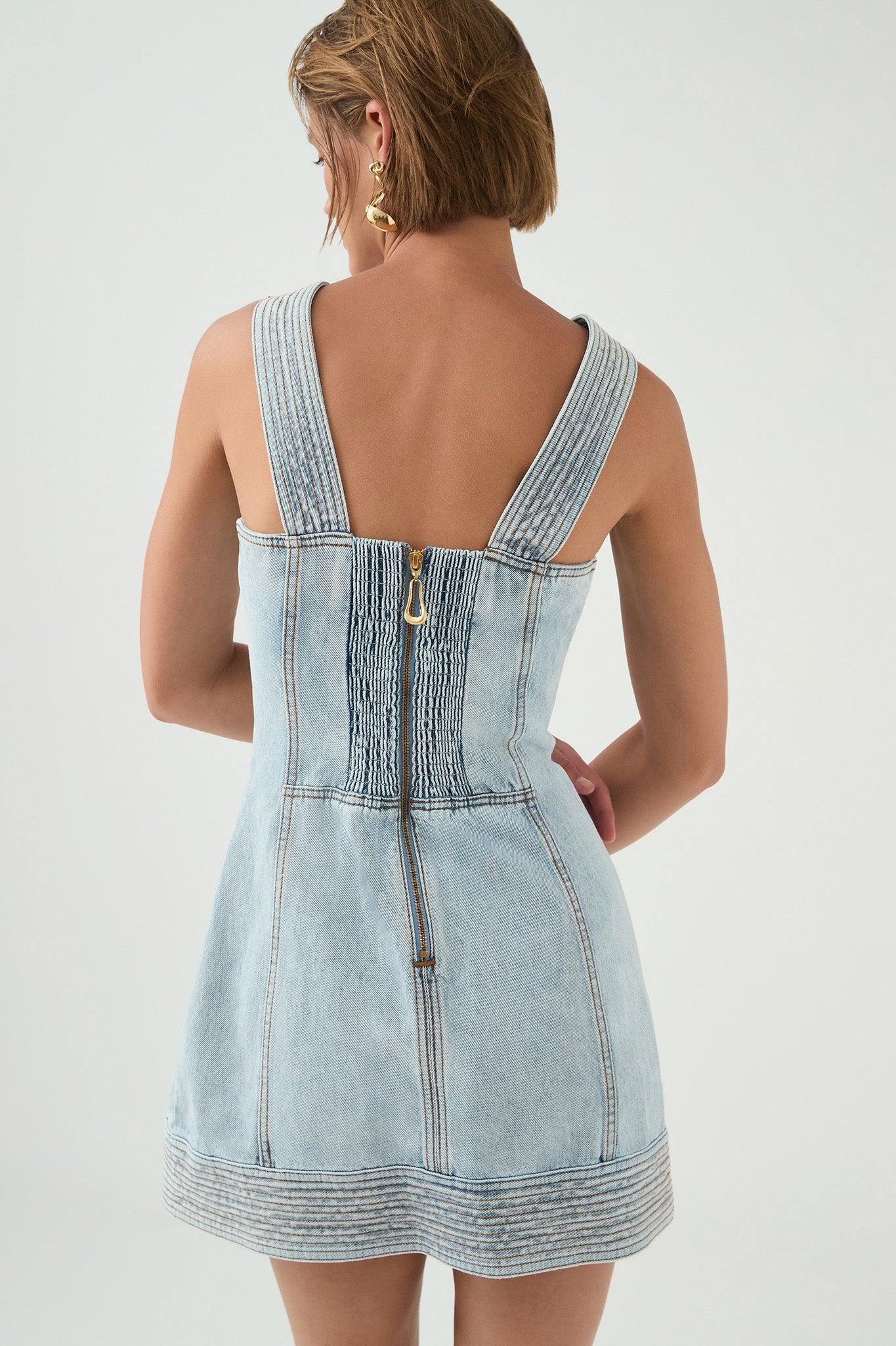 Coast Denim Mini Dress Product Image