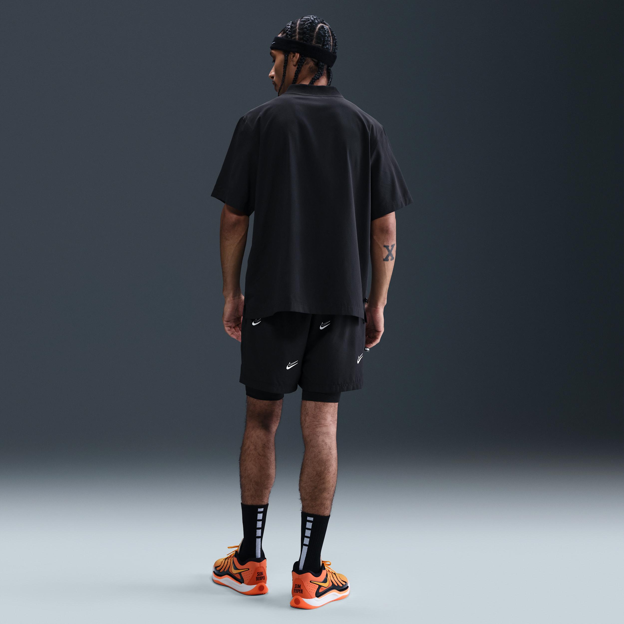 Nike Mens KD DNA 2-in-1 4 Basketball Shorts | HJ4215-010 Product Image