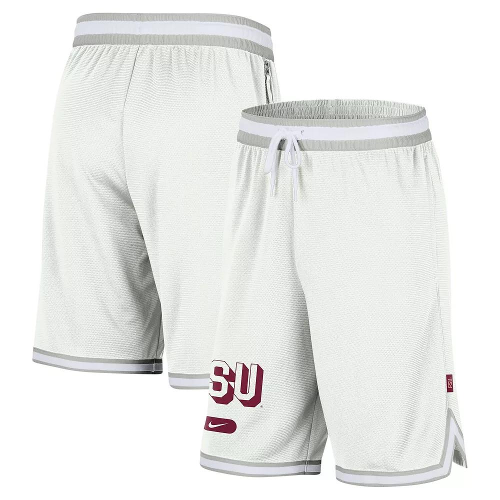 Men's Nike Cream Florida State Seminoles DNA 3.0 Performance Shorts, Size: Medium, White Product Image
