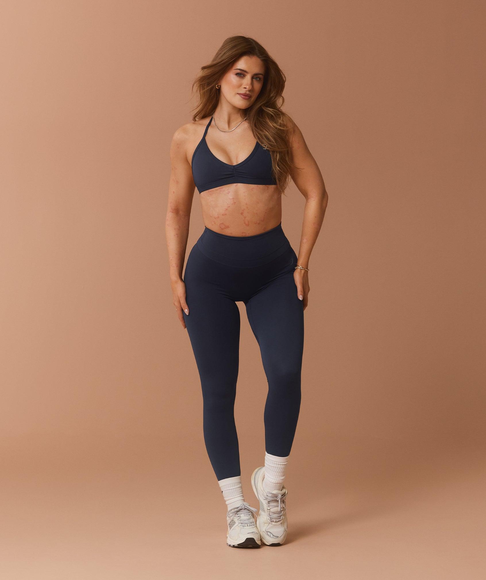Gymshark Whitney Leggings - Heavy Blue Female Product Image