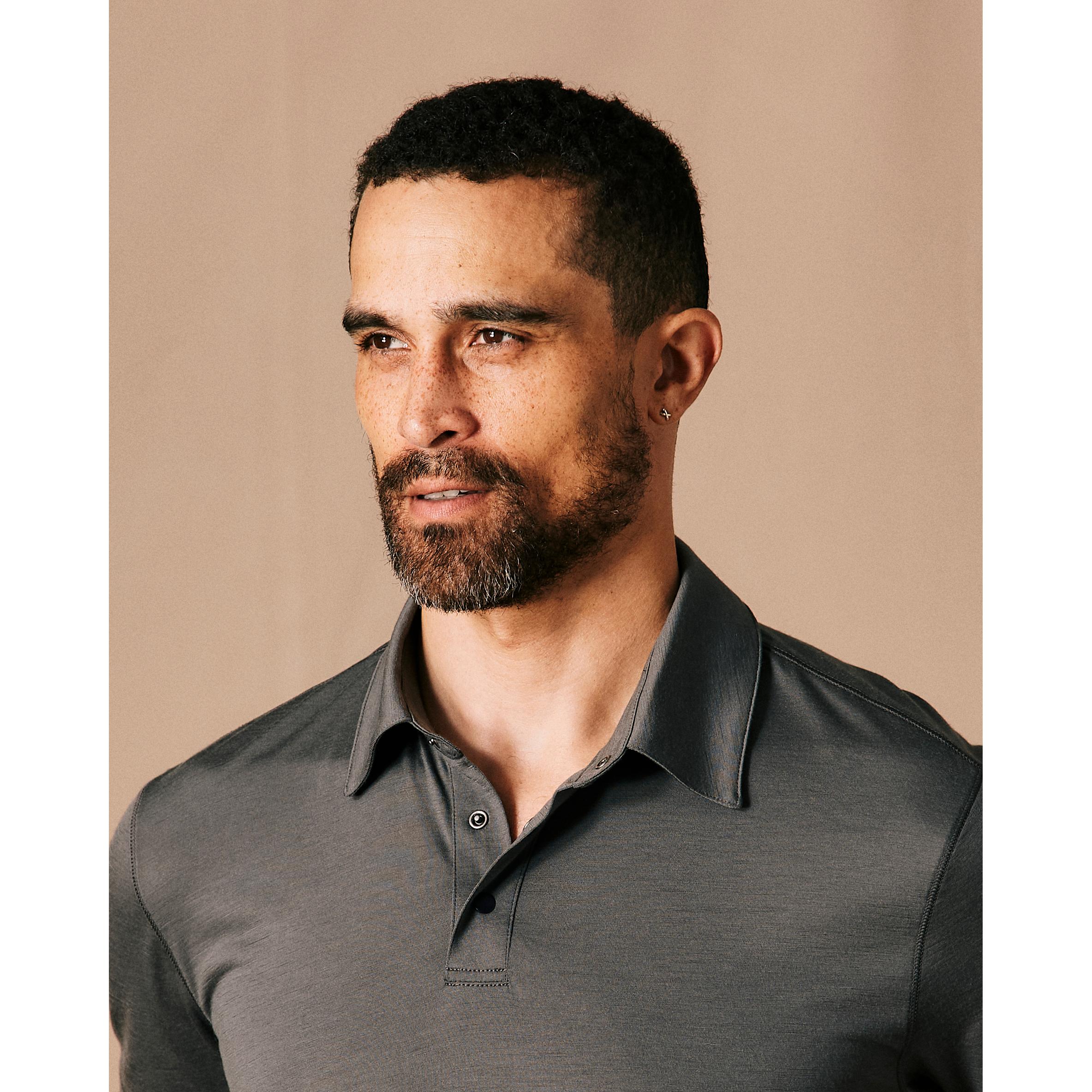 72-Hour Merino Polo Shirt Product Image