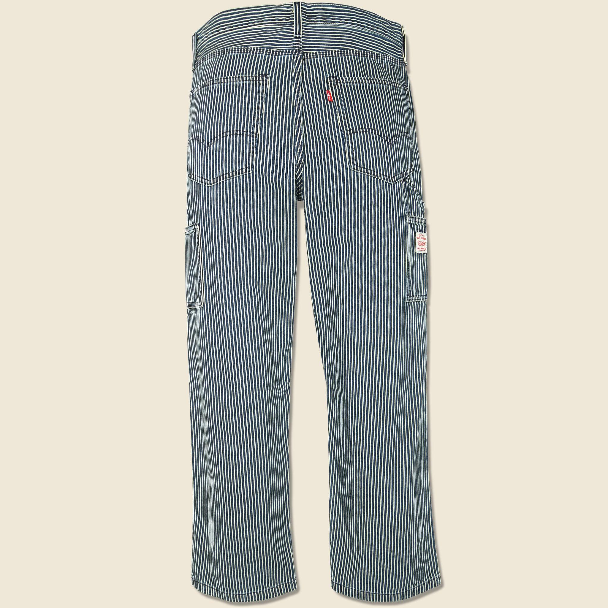 568 Carpenter Pant - Aged Railroad Stripe Product Image
