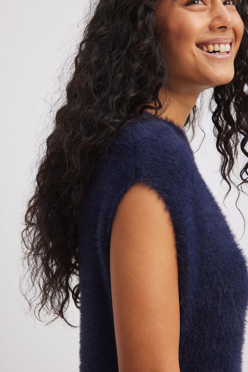 Fuzzy Knit Maxi Dress Product Image