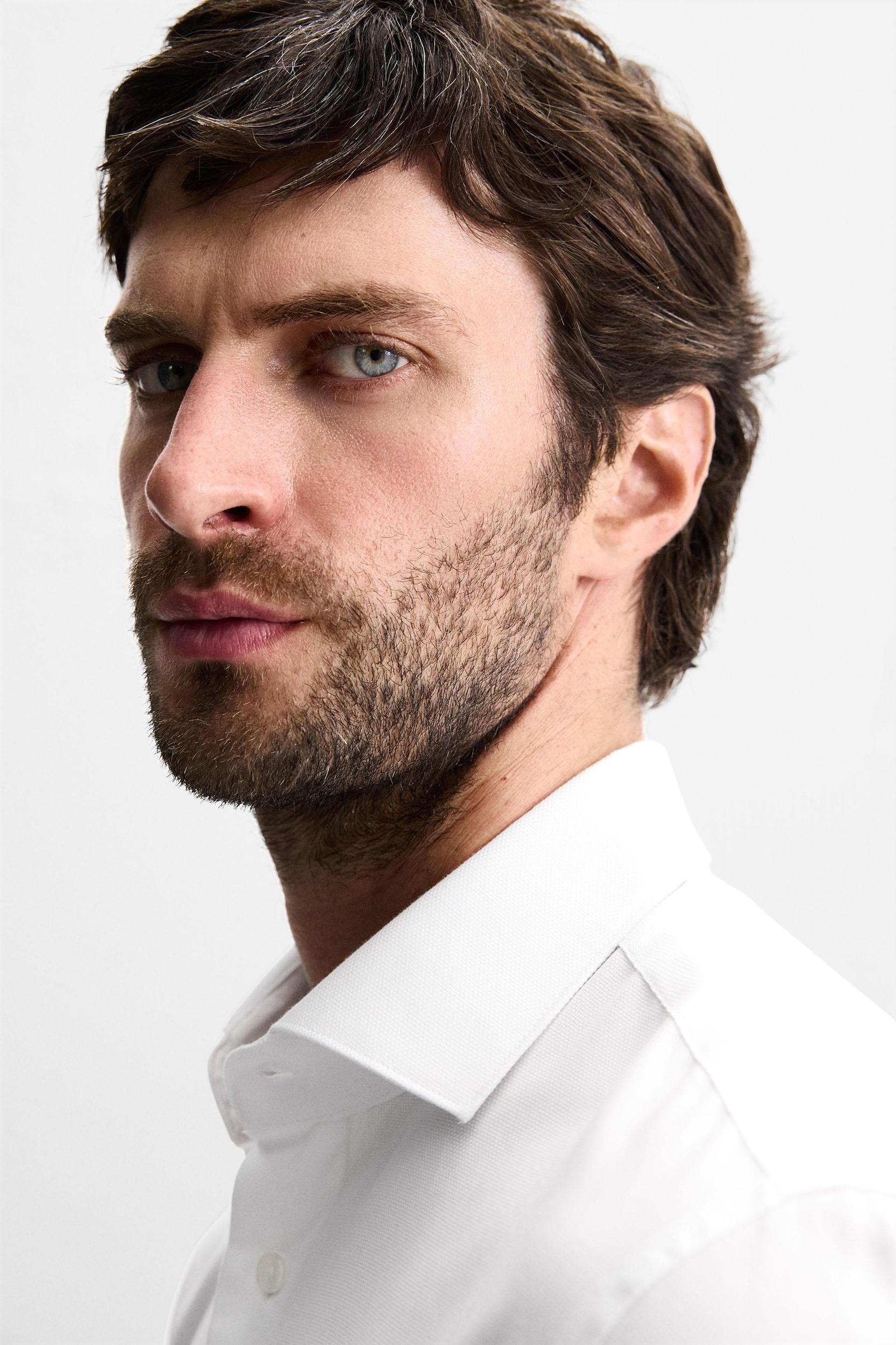 SLIM FIT TEXTURED SHIRT Product Image
