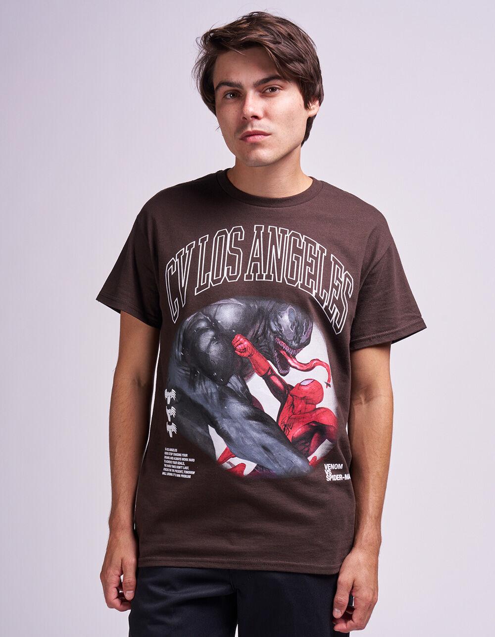 CVLA x Venom Spider-Man vs. Venom Mens Tee - BROWN Product Image