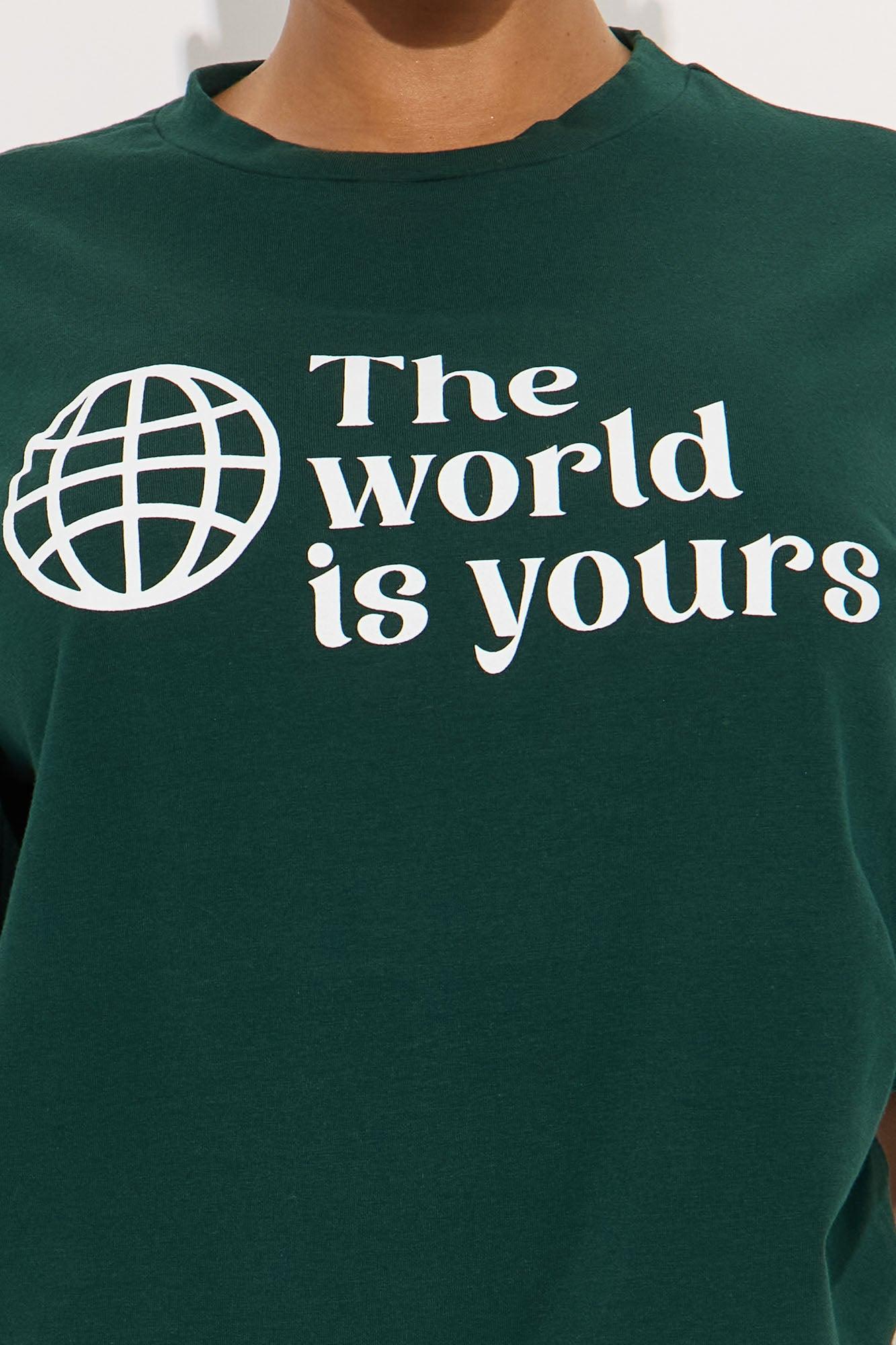 Your World Biker Short Set - Hunter Female Product Image