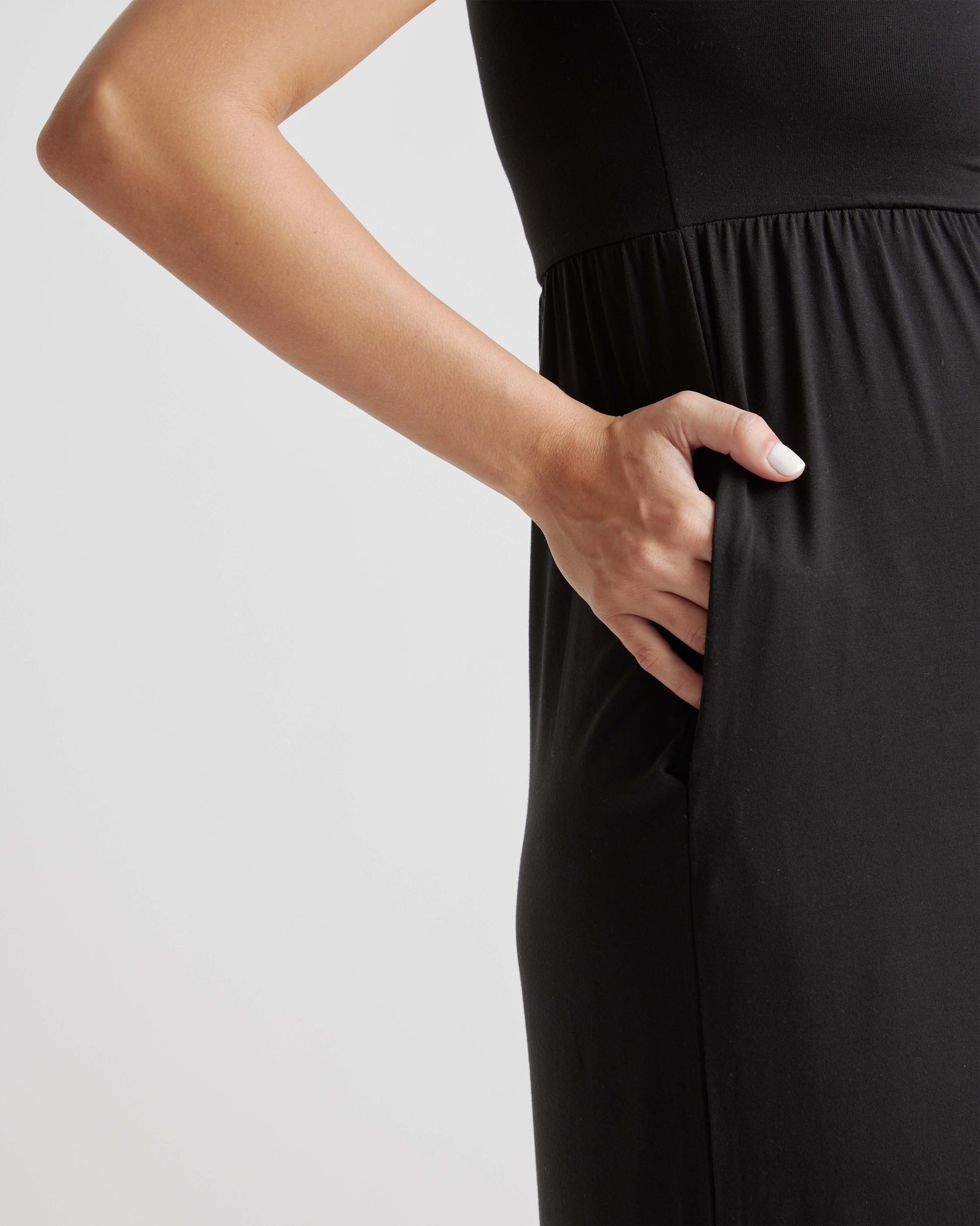 Quince | Women's Tencel Jersey Maternity Maxi Dress Size XS Product Image