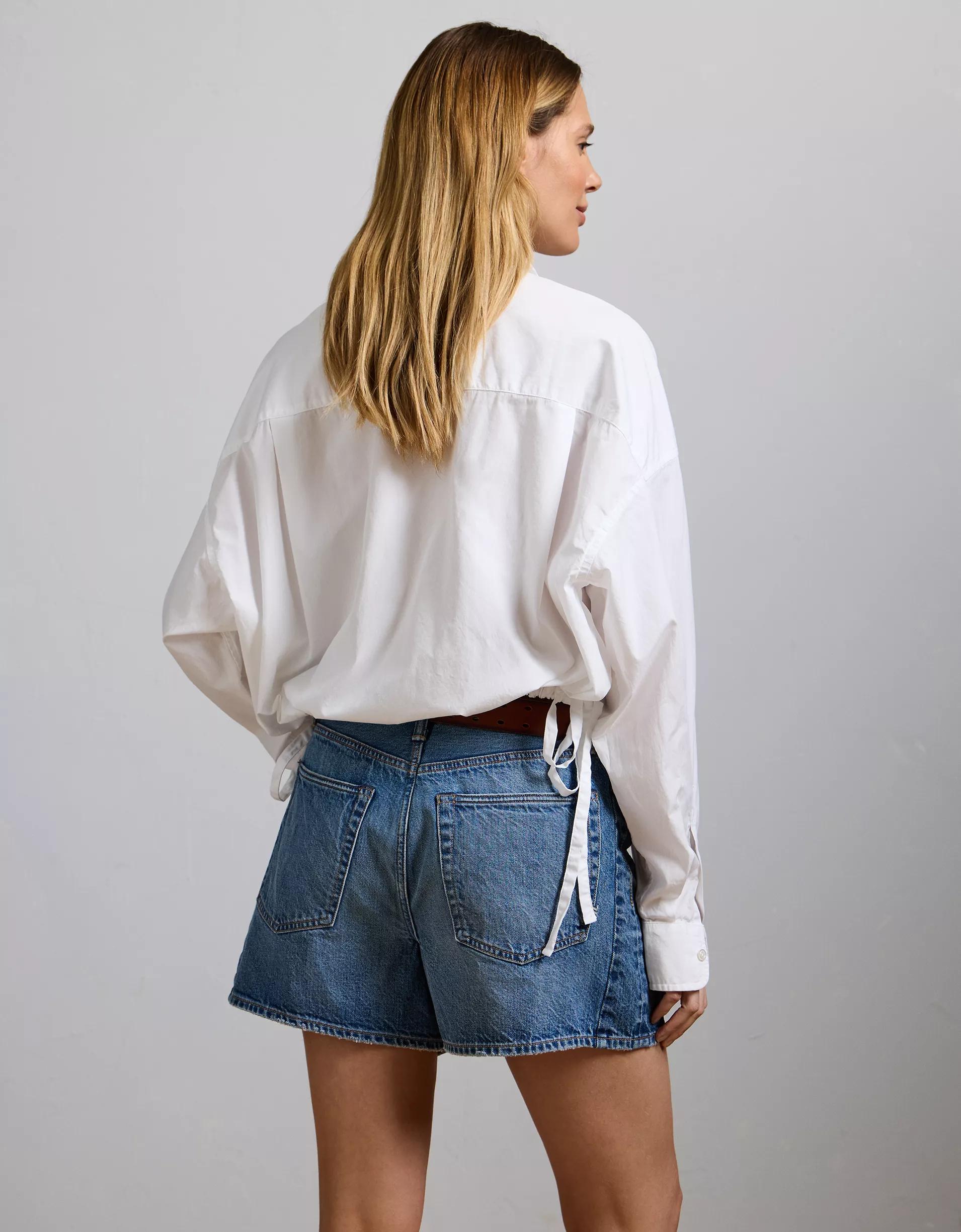 AE77 Premium Baggy Denim Short Product Image